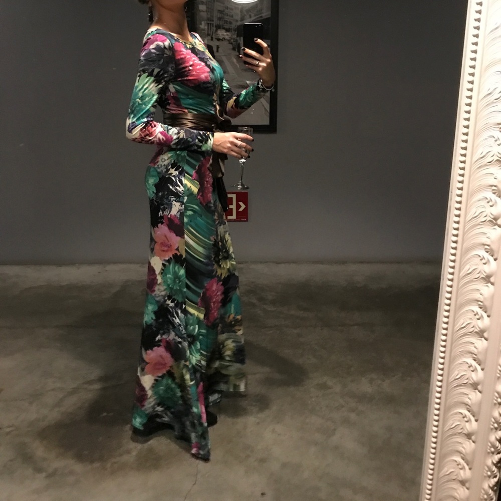 Gown Dress Floral Size S